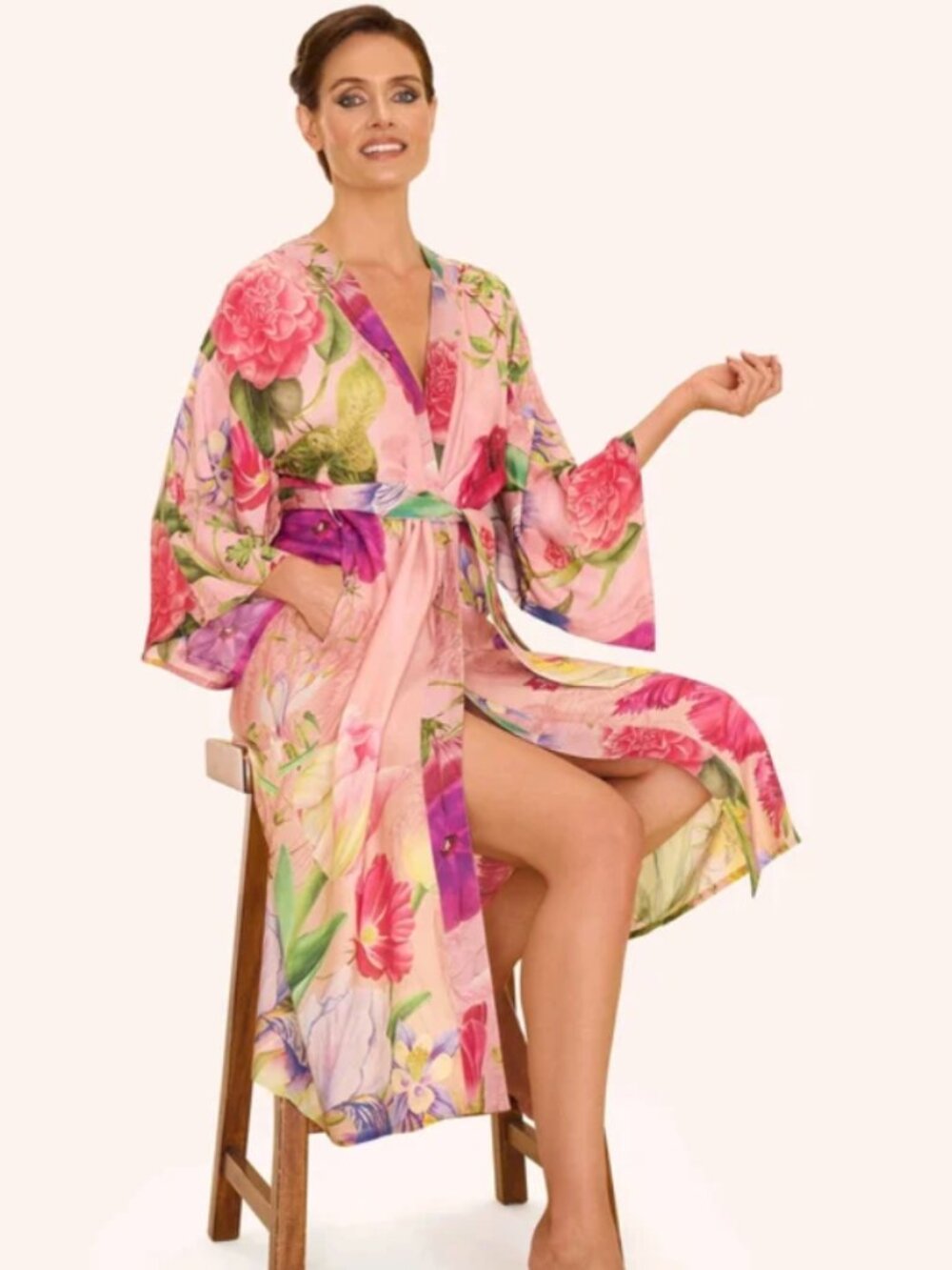 Powder Botanicals Kimono Robe